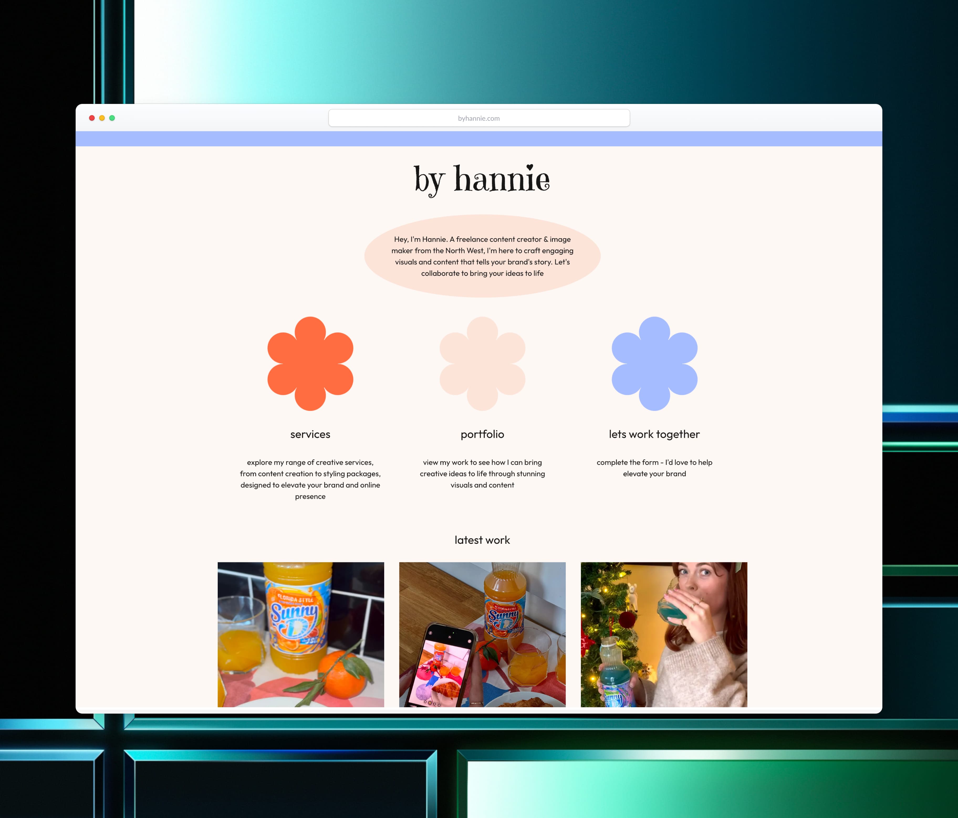 By Hannie website homepage